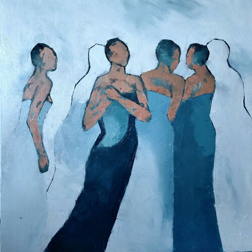 Le foulard di Corinne Malfreyt, Pittura in vendita su Singulart