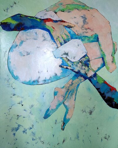 Tout l'amour du monde di Corinne Malfreyt, Pittura in vendita su Singulart
