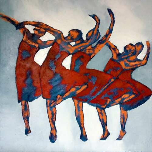 Extases by Corinne Malfreyt, Painting for Sale on Singulart