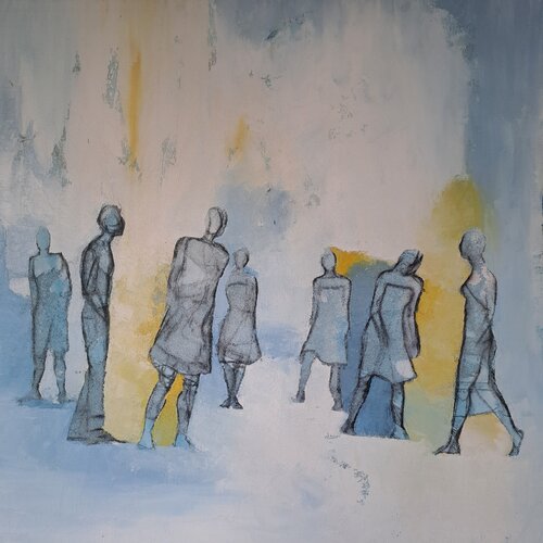 Regards by Corinne Malfreyt, Painting for Sale on Singulart