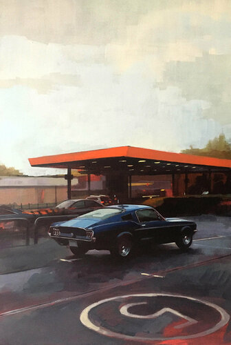 Mustang Fastback von Andrew Morris, Malerei kaufen auf Singulart