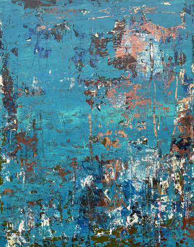 The Ground Beneath Me Shifted van Susan Handau, Schilderij te koop op Singulart