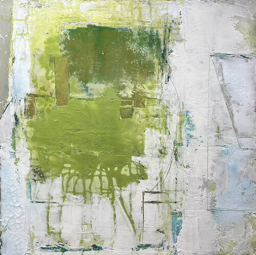 Green Melt by Susan Handau, Painting for Sale on Singulart