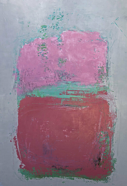 Pink and Mauve  Blocks Susan Handau