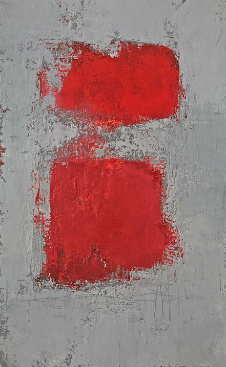 Red Blocks #3 Susan Handau