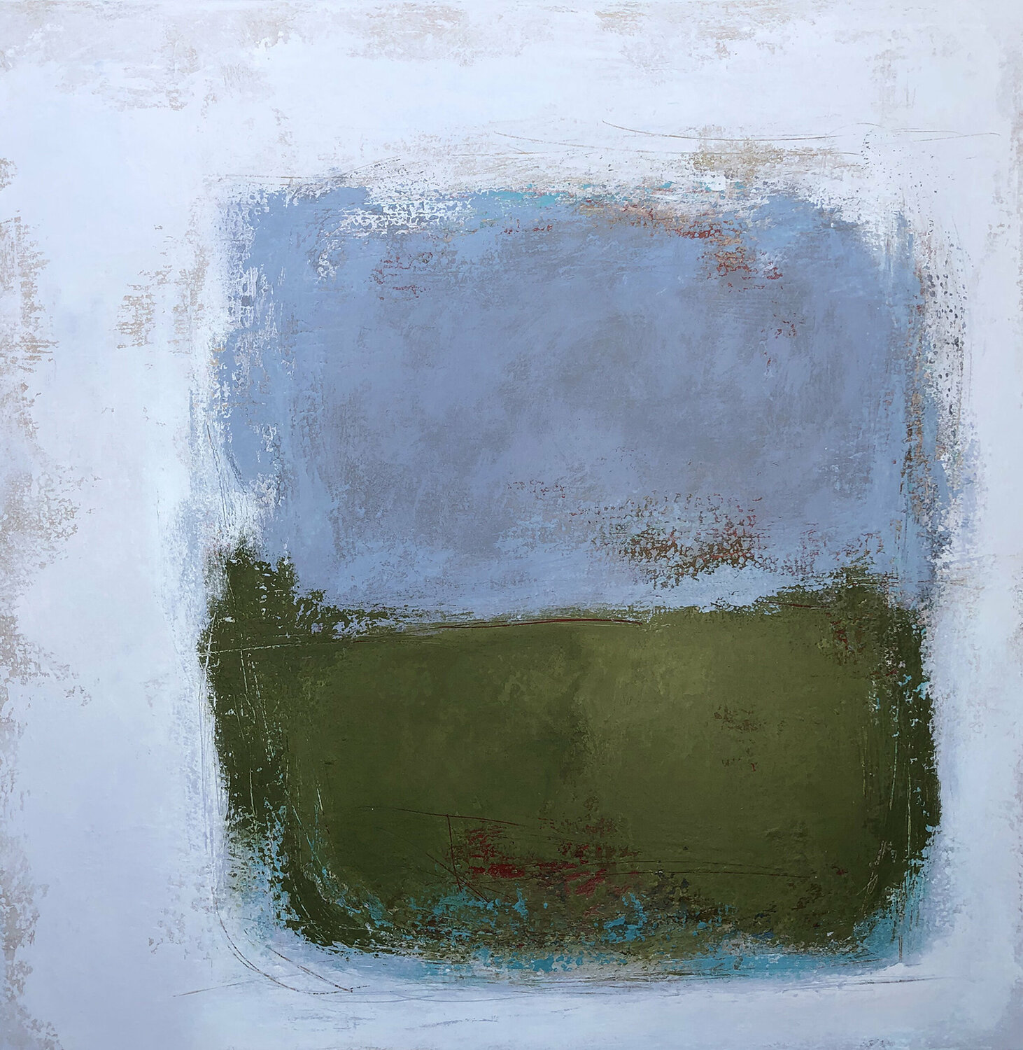 Grey and Green Blocks Susan Handau