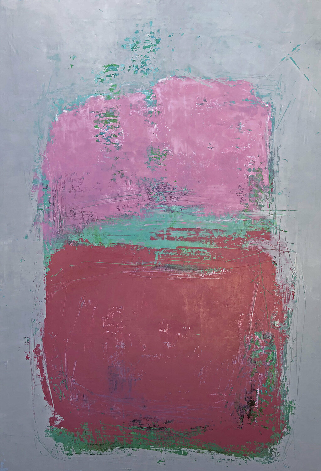 Pink and Mauve  Blocks Susan Handau