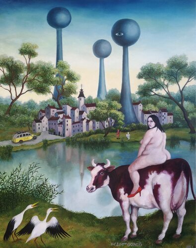 La vie rêvée von Mr & Mme Gorgô, Malerei kaufen auf Singulart