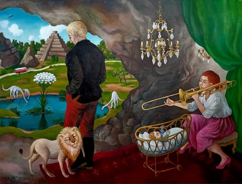 nouvelle terre by Mr & Mme Gorgô, Painting for Sale on Singulart