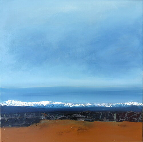 UN BALCON SUR LA MER di Han, Pittura in vendita su Singulart