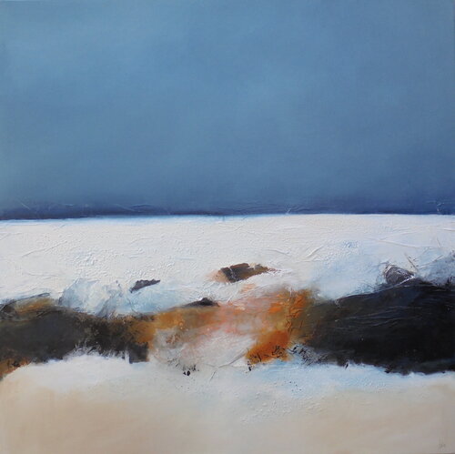 TRAVERSER L'HORIZON di Han, Pittura in vendita su Singulart