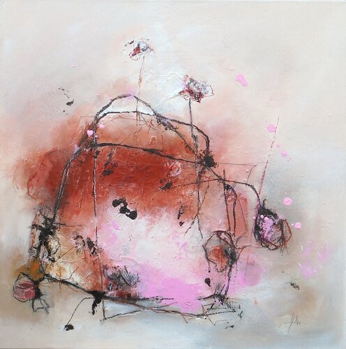 LE ROSE QU'ON NOUS PROPOSE di Han, Pittura in vendita su Singulart