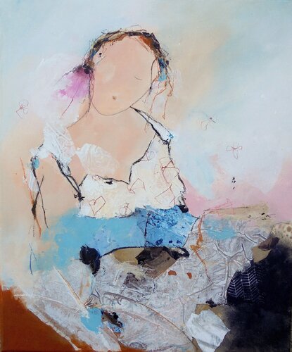 LADY LANE di Han, Pittura in vendita su Singulart