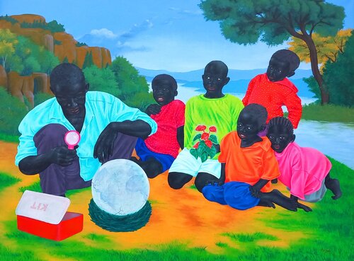 What will tomorrow be ? de Aziseh Emmanuel, Pintura a la venta en Singulart