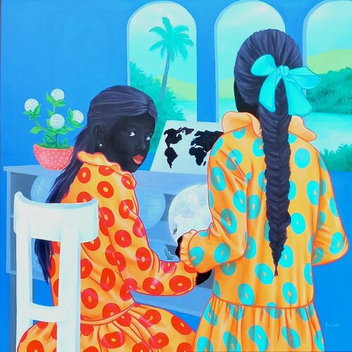 What will tomorrow be #3 de Aziseh Emmanuel, Pintura a la venta en Singulart