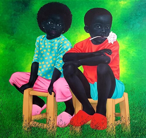 Better days ahead de Aziseh Emmanuel, Pintura a la venta en Singulart