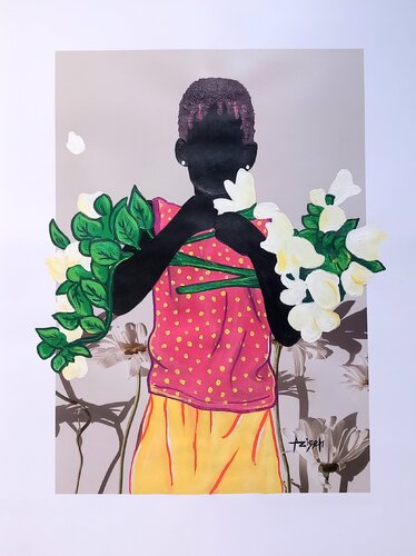 Love Language #1 de Aziseh Emmanuel, Pintura a la venta en Singulart