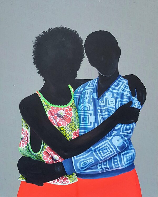 Best friends Aziseh Emmanuel