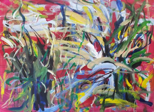 Moving still life VI von TAMHUY, Malerei kaufen auf Singulart