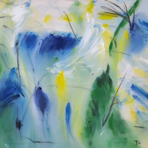 Whisper of spring di TAMHUY, Pittura in vendita su Singulart