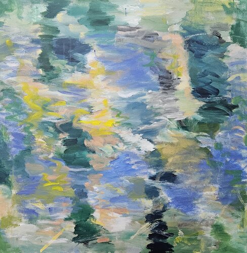 Reflection III par TAMHUY, Peinture en vente sur Singulart