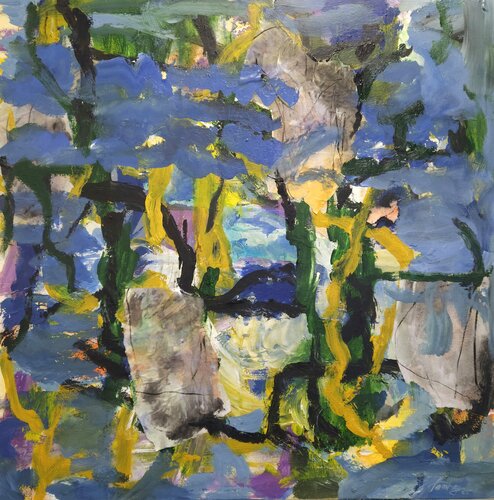 Between heaven and earth 1 van TAMHUY, Schilderij te koop op Singulart