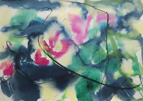 Colorful abstract II von TAMHUY, Malerei kaufen auf Singulart