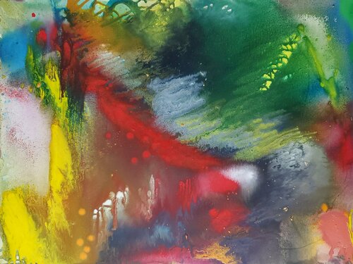 Color is life-1 di TAMHUY, Pittura in vendita su Singulart