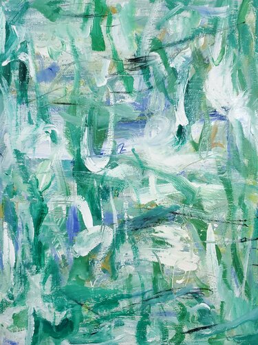 Green mantra-I van TAMHUY, Schilderij te koop op Singulart