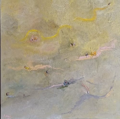 About Human Condition #47 di Shalev Mann, Pittura in vendita su Singulart