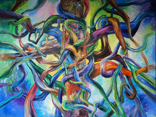 The Tree van Nadiya Pankova, Schilderij te koop op Singulart