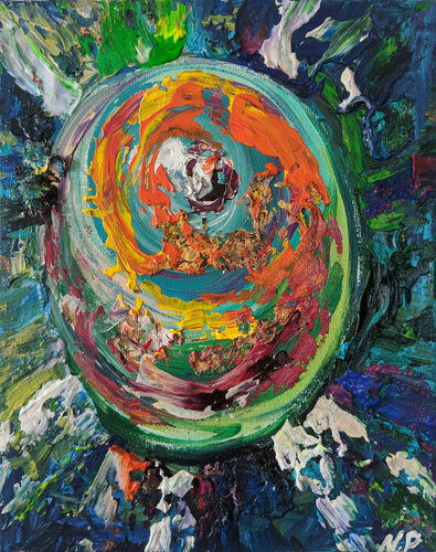 The Egg van Nadiya Pankova, Schilderij te koop op Singulart