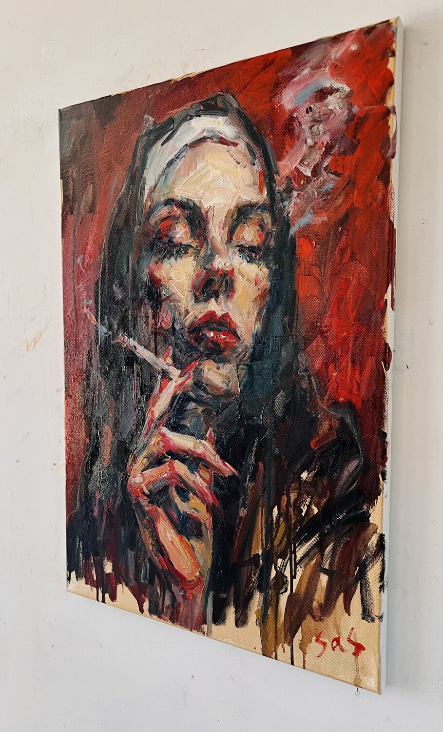 絵画　「chaleur」シリーズ Liubou Sas: 画家 (ジョージア) - Singulart