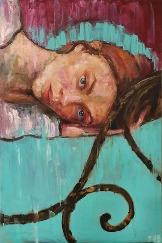 Insomnia di Liubou Sas, Pittura in vendita su Singulart