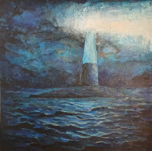 Lighthouse von Liubou Sas, Malerei kaufen auf Singulart
