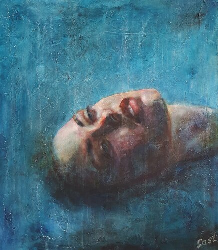 Maria by Liubou Sas, Painting for Sale on Singulart