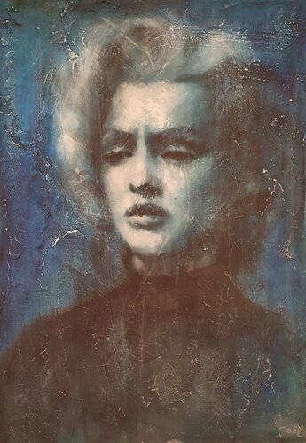 Beautiful stranger di Liubou Sas, Pittura in vendita su Singulart
