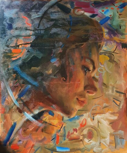 Untitled di Liubou Sas, Pittura in vendita su Singulart