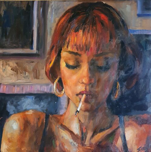Untitled di Liubou Sas, Pittura in vendita su Singulart