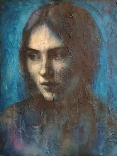 Innocence by Liubou Sas, 회화 for Sale on Singulart