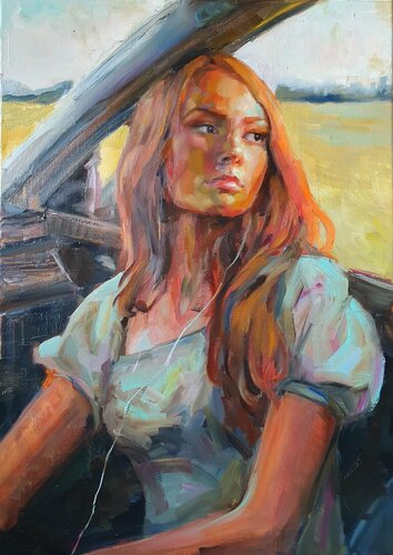 Passenger di Liubou Sas, Pittura in vendita su Singulart