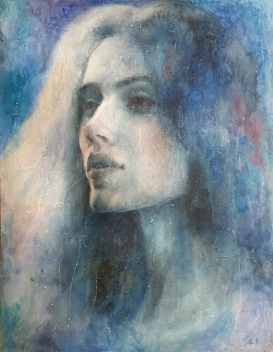 Lady Winter di Liubou Sas, Pittura in vendita su Singulart