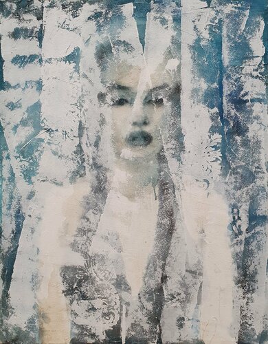Ghostly Monroe von Liubou Sas, Malerei kaufen auf Singulart