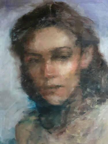 I'm not afraid of isolation di Liubou Sas, Pittura in vendita su Singulart