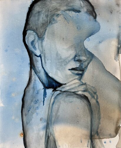 Kept woman by Liubou Sas, Painting for Sale on Singulart