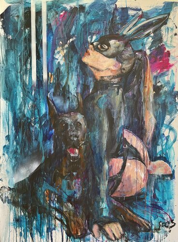 Duet di Liubou Sas, Pittura in vendita su Singulart
