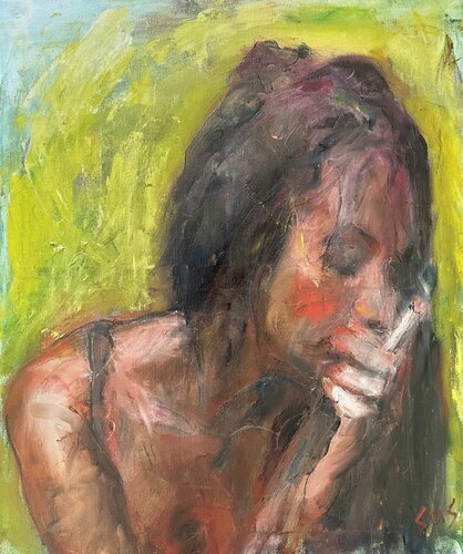 I’m strong de Liubou Sas, Pintura a la venta en Singulart
