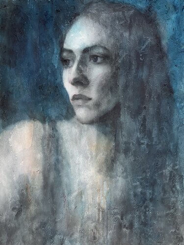 Olga by Liubou Sas, 회화 for Sale on Singulart