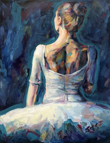 Ballerina by Liubou Sas, Painting for Sale on Singulart