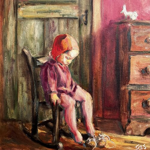 Something about childhood 2 von Liubou Sas, Malerei kaufen auf Singulart